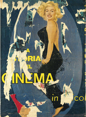 E700【意大利】米莫·罗特拉（Mimmo Rotella）拼贴画电子图库