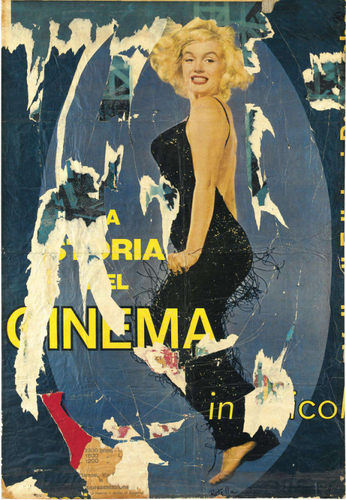 E700【意大利】米莫·罗特拉（Mimmo Rotella）拼贴画电子图库
