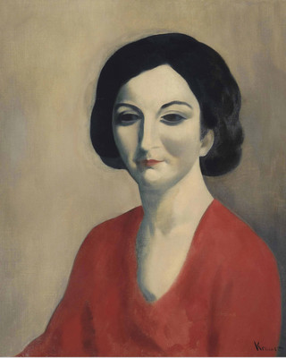 M899【英籍、俄裔】雅各布·克莱默（Jacob Kramer）肖像绘画图库