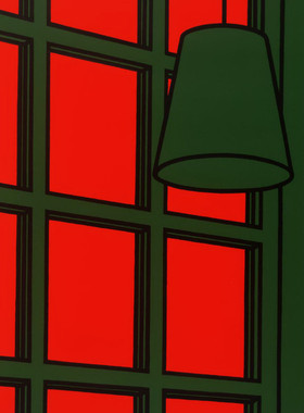 M109【英国】帕特里克·考菲尔德（Patrick Caulfield）绘画图库