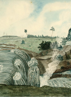 K684【加拿大】托马斯·布罗韦（Thomas Burrowes）水彩绘画图库.