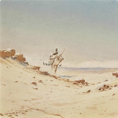 D058【英国】Augustus Osborne Lamplough 水彩绘画网传电子图库