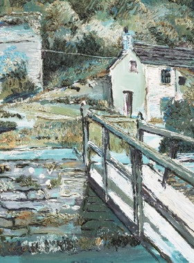 M576【英国】弗雷德·耶茨（fred yates）油画、水彩网传图库