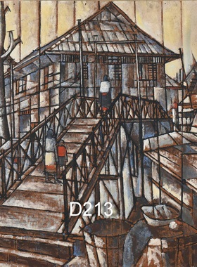 D213【泰国】黄丹龙（Damrong Wong-Uparaj） 绘画、版画网传图库