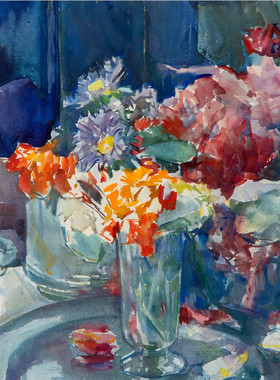 R562【荷兰】基斯·威维（Kees Verwey ）水彩、油画网传电子图库