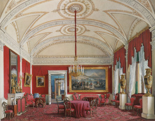 T433【俄罗斯】（Eduard Petrovich Hau）室内装饰、陈设绘画图库