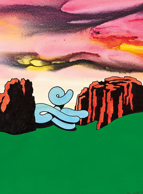 R103【美国】肯·普莱斯（Ken Price）绘画、版画图库