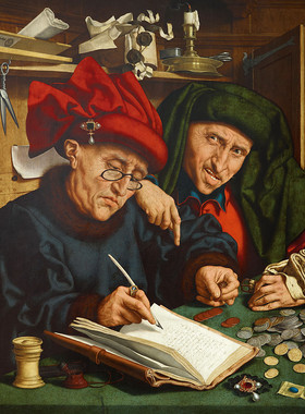 T407【荷兰】昆丁·马苏斯（Quinten Massijss）油画高清图库