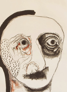 K725【墨西哥】科拉(Vladimir Cora)抽象、怪诞绘画雕塑网传图库