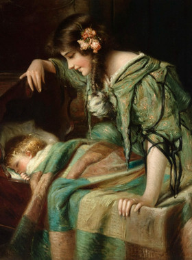 T517【美国】哈利·罗斯兰（Harry Roseland）绘画美术电子版图.