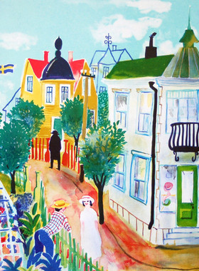 YC796 【瑞典】安德斯赫特曼Anders Hultman油画素材高清电子图片