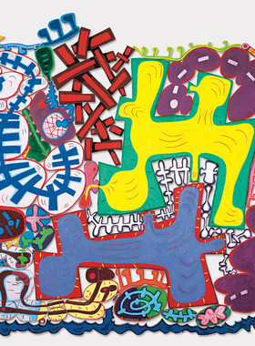 C007【美国】 Elizabeth Murray 抽象表现主义绘画版画雕塑图库.