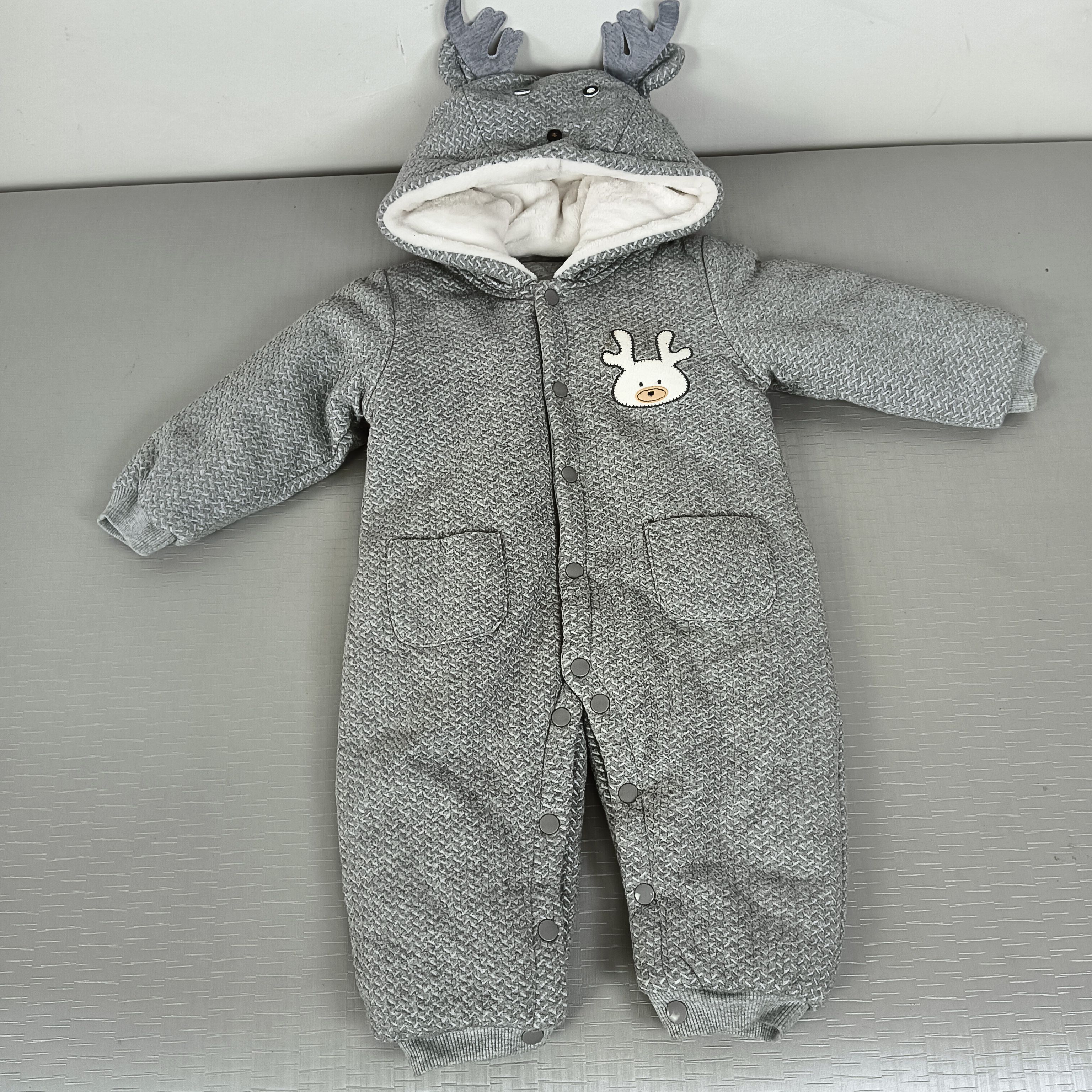 婴儿连体衣新生儿趴趴爬爬服纯棉加厚宝宝秋冬衣服儿童连体棉衣