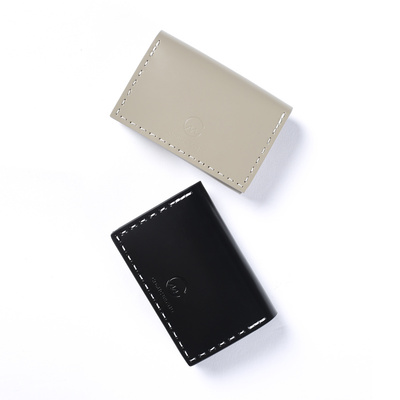 原创品牌设计个性牛皮卡包制卡