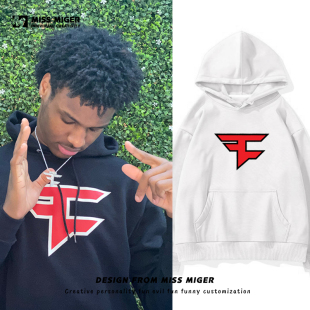 Clan战队服卫衣男女csgo游戏niko外套秋冬连帽衫 布朗尼同款 Faze