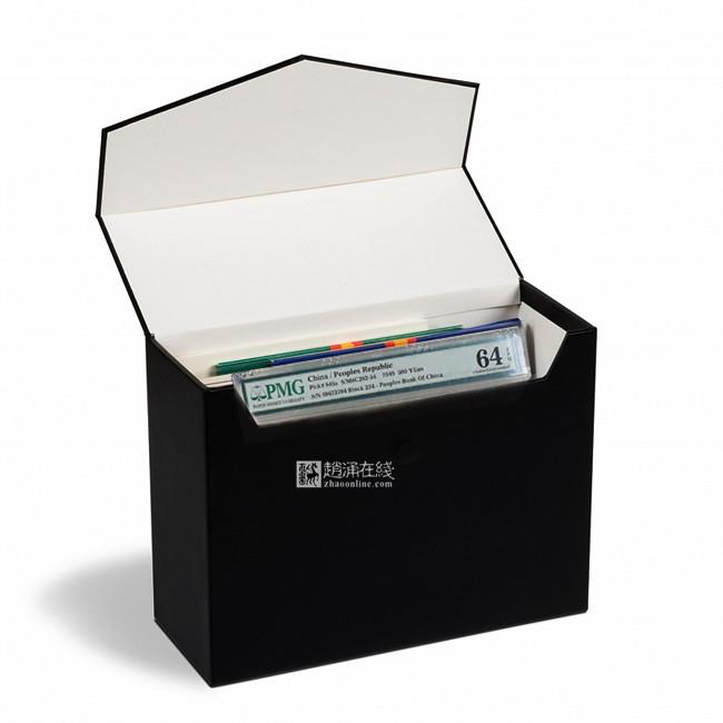 德国灯塔皮革评级纸币收纳盒首日封索引卡裸币明信片信封便携式收藏盒LG00M5