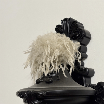 「路过的鸟儿终将栖息在这个巢穴」颜色超好看的毛绒绒大肠发圈