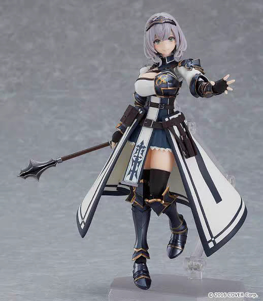 日版现货MaxF白银诺艾尔figma hololive可动手办模型gsc全新