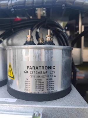 C67W155HJ003700 SH 850VAC 3x55.8uF法拉薄膜电容全新 56uf