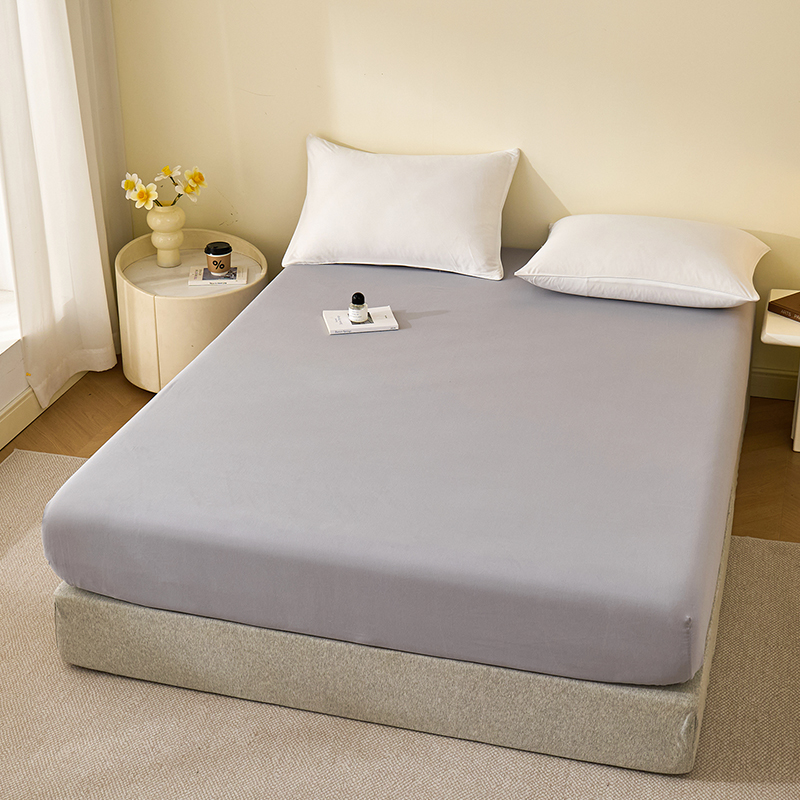 床笠单件纯棉180cm*200CM磨毛加厚2025新款四季通用100全棉床单