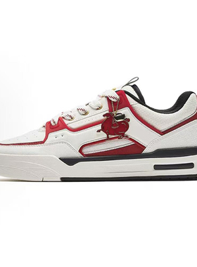 安踏骜杰滑板鞋经典撞色休闲板鞋男鞋百搭潮流运动鞋112618043