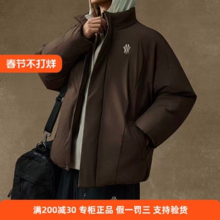 安踏凯里·欧文系列立领美式休闲羽绒服男女棉服外套172541903N