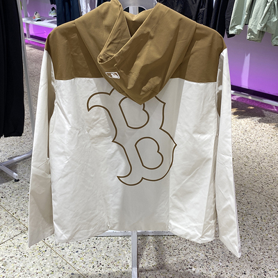 MLB正品新款秋季男女同款百搭梭织时尚户外运动夹克外套3AWJB0344