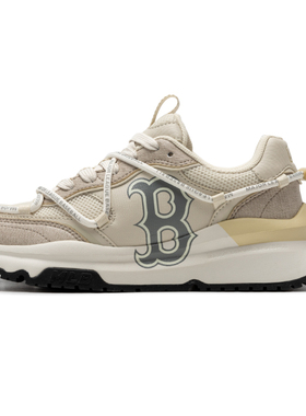 国内现货MLB男女老爹鞋春新款运动鞋老花厚底学长鞋板鞋3ARNCRA4N