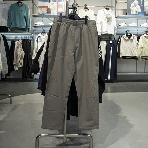 安踏舒乐裤2025冬季男士运动长裤防水透气休闲直筒裤152547510N