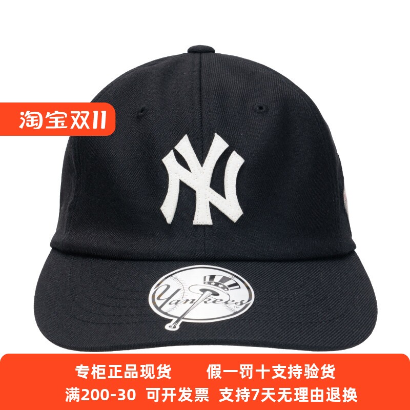 正品现货MLB男女26新款复古刺绣遮阳运动休闲鸭舌棒球帽3ACPB296N