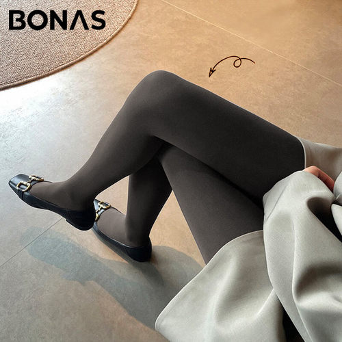 宝娜斯480d春秋季加厚打底裤袜