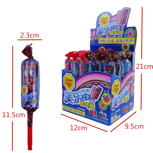 珍宝珠美乐笛口哨棒棒糖