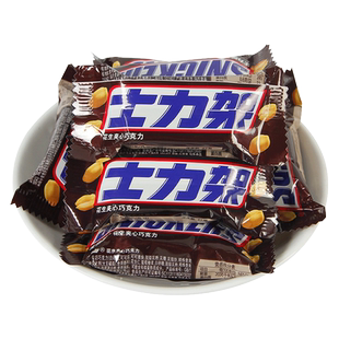 士力架花生夹心巧克力20g单个充饥果腹巧送女友婚庆喜糖果零食品