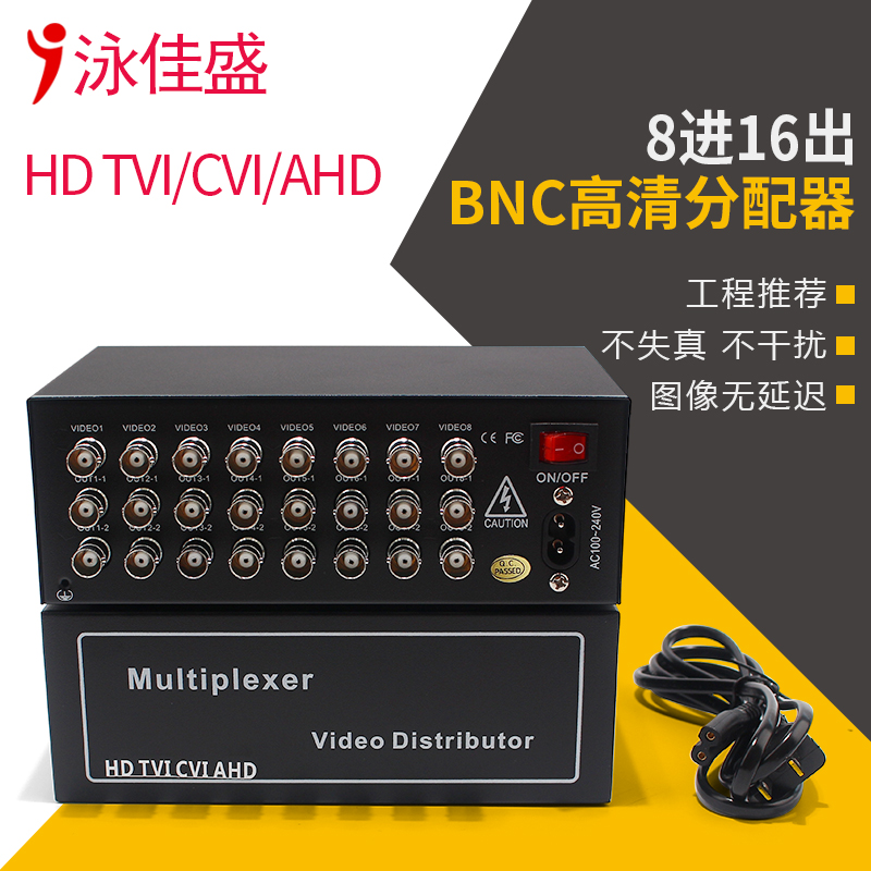 视频分配器泳佳盛多路分配器