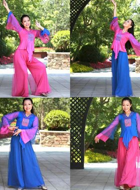 2016红草莞儿原创广场舞 舞蹈服人气表演服 34502+44502 套装特价