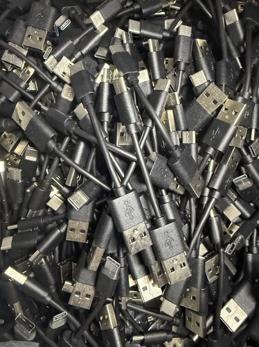 Type-c充电线10cm配机线