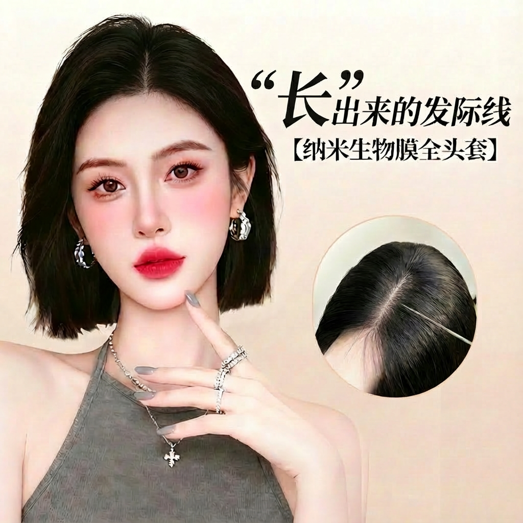 瑞家【纳米生物膜无痕递针】假发