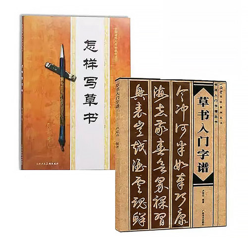 怎样写草书成人练字帖入门字谱
