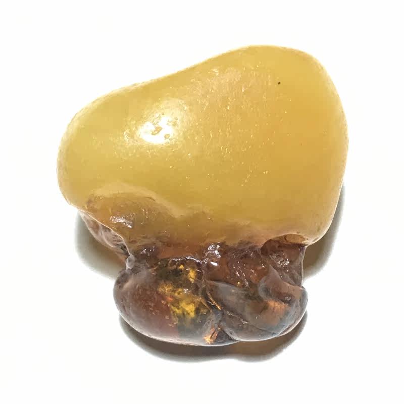 丹麦琥珀蜜蜡天然原石全皮海漂籽料珠子手把件料