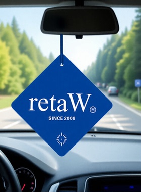 新款正品日系retaw汽车香片挂饰车载香薰衣橱鞋柜香氛挂件装饰品