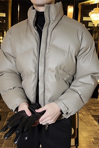 补齐大货~加厚棉衣男短款棉服皮外套立领拉链面包服MY22005-P198图片