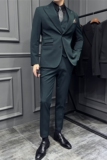 高级感西服套装领口压线戗驳领西装三件套男焦糖色SJT120-P265，男装西服，电商A213