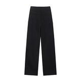 春季款平铺美式高街垂感男女宽松阔腿拖地长牛仔裤KS001P52控78，男装牛仔裤，电商B329