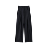 平铺那不勒斯西裤垂坠感裤子春夏季休闲长裤B329-WJ5607P55控78，男装西裤，电商B329