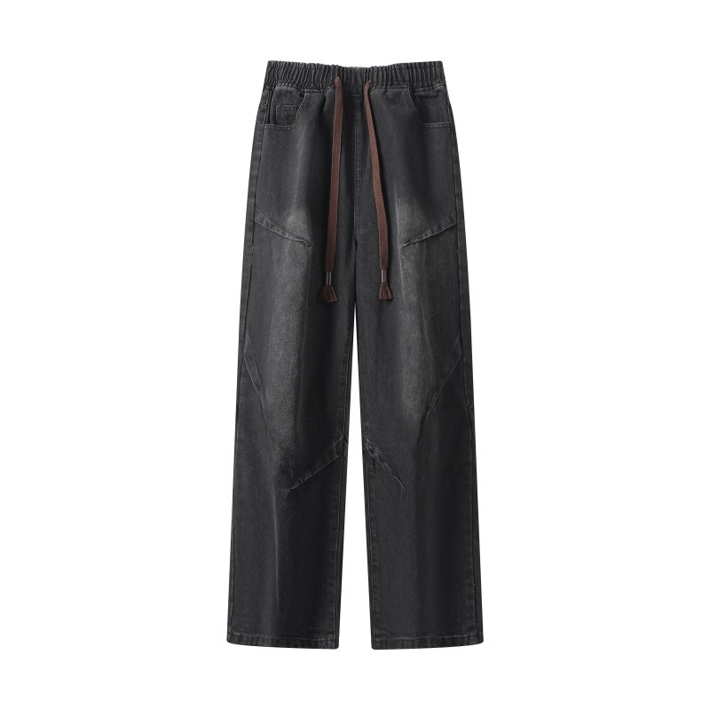 2026春季平铺百搭牛仔裤直筒宽松阔腿休闲男生裤子KS335P48控69，男装牛仔裤，电商B329