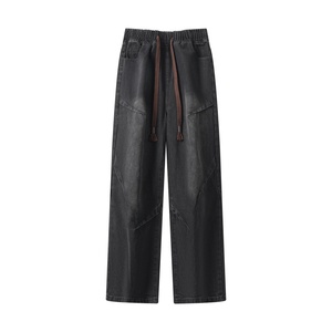 2026春季平铺百搭牛仔裤直筒宽松阔腿休闲男生裤子KS335P48控69，男装牛仔裤，电商B329