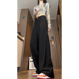 春季百搭直筒安哥拉红女西装裤子休闲裤WH6803P55控78，男装西服套装，电商B329