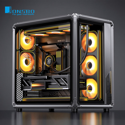 乔思伯X400海景房机箱ATX大型