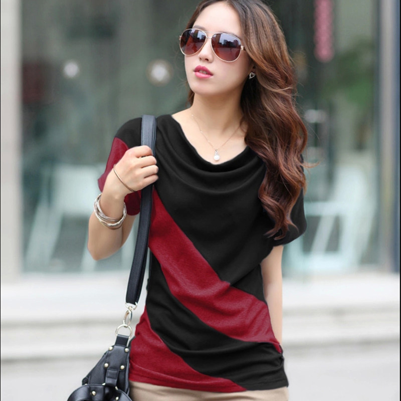 短袖女夏季T恤新款宽松韩版体恤衫女夏天ins百搭半袖小衫洋气上衣