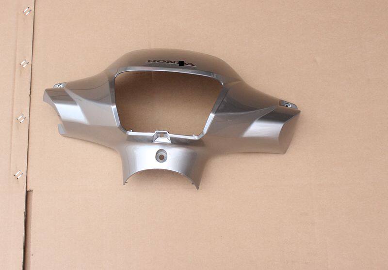 新大洲本田摩托车110-19头罩银色导流罩摩托车外壳原厂正品配套